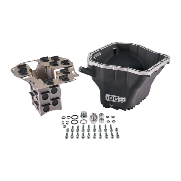 IAG Performance EJ Competition Series Oil Pan (Black) For WRX, STI, LGT, FXT