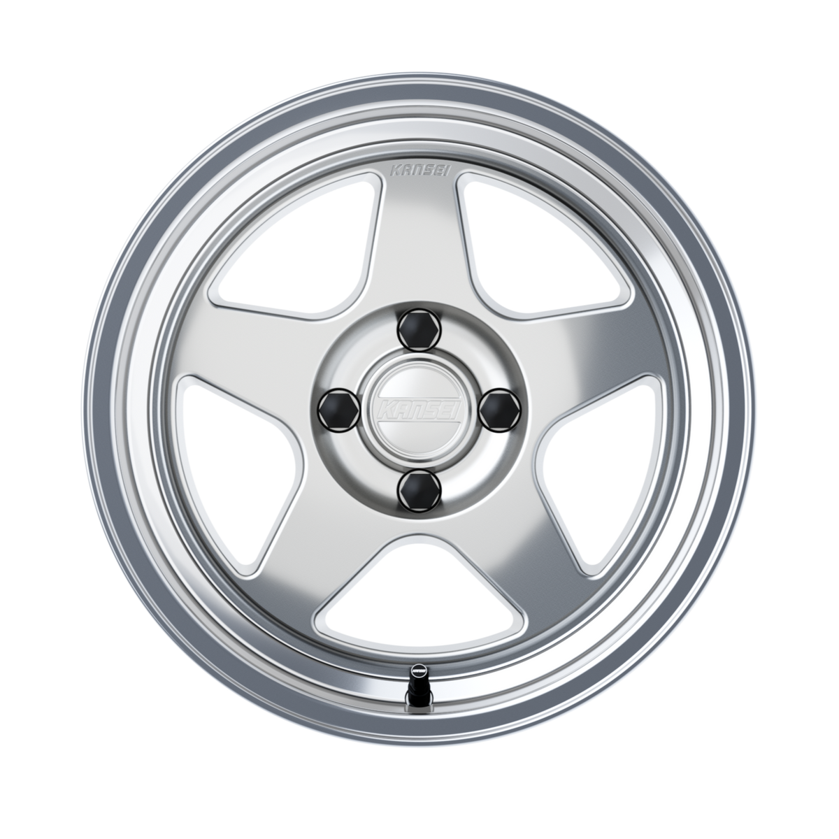 KNP 15" - Hyper Silver Machined Lip - 4x100