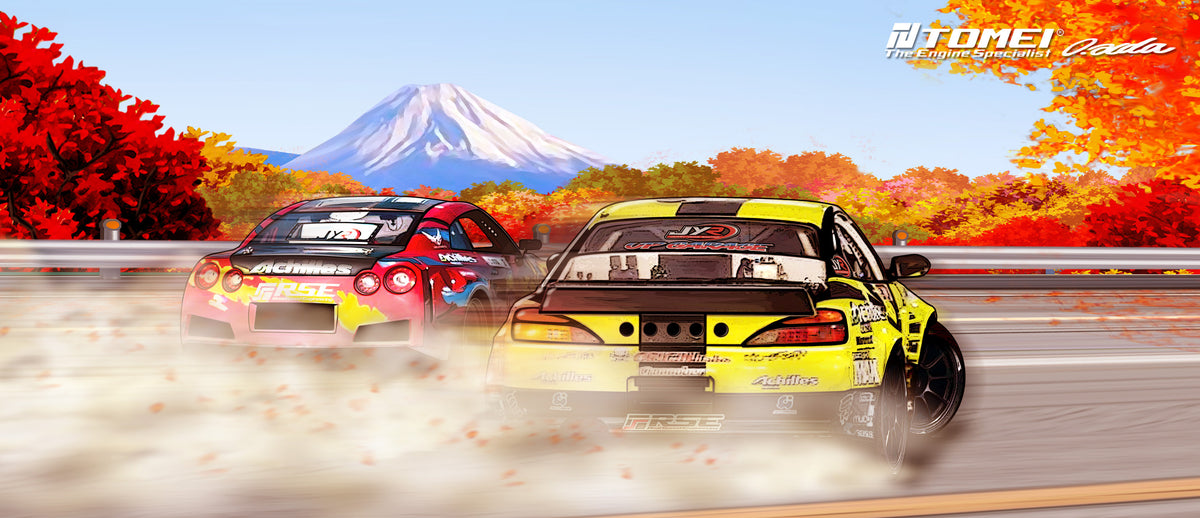 TOMEI MUG WHITE S15/R35 AUTUMN HAKONE TOUGE - image 2