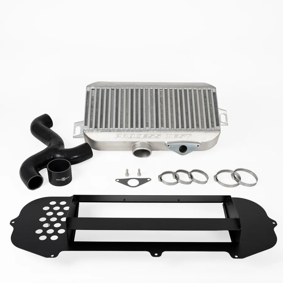 Process West Silver Top Mount Intercooler w/ Shroud 2004-2007 Subaru WRX / 2006-2007 STI