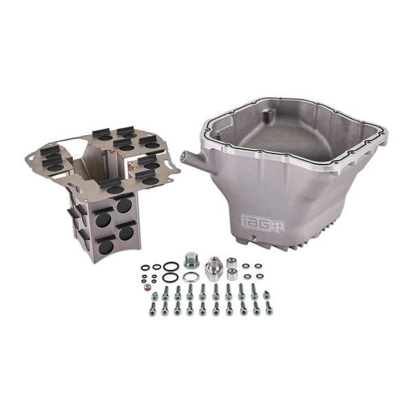 IAG Performance EJ Competition Series Oil Pan (Silver) For WRX, STI, LGT, FXT
