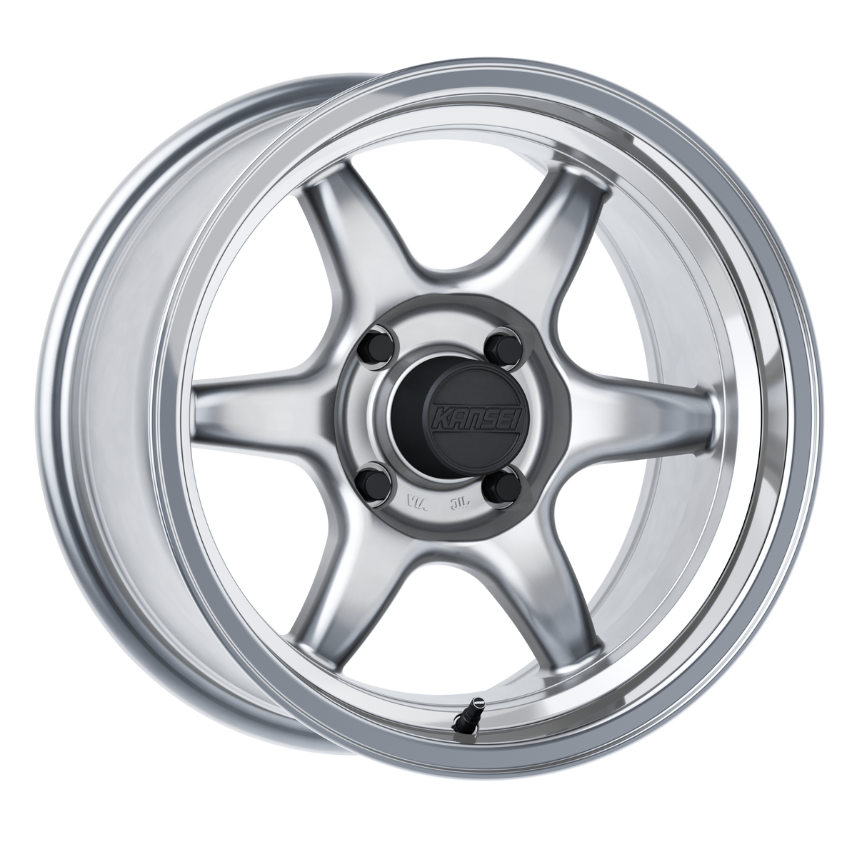 TANDEM 15" - Hyper Silver Machined Lip - 4x100
