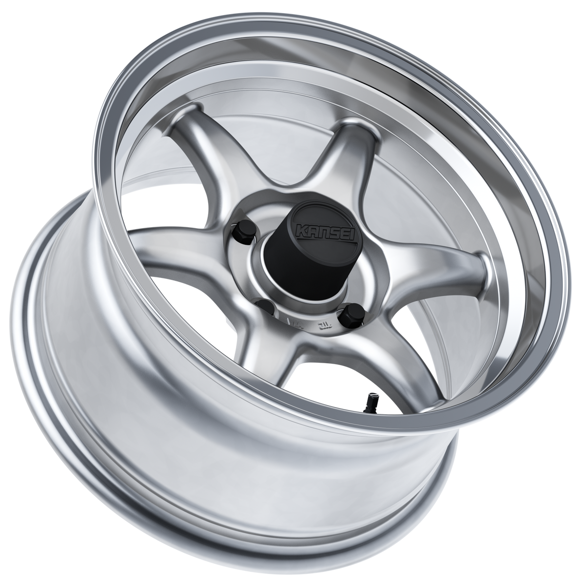 TANDEM 15" - Hyper Silver Machined Lip - 4x114.3