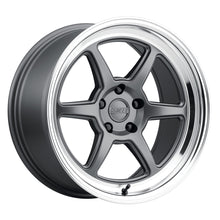 ROKU - Matte Grey with Bright Machined Lip - 5x114.3