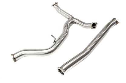 PLM stainless steel mid pipe and Y-collector