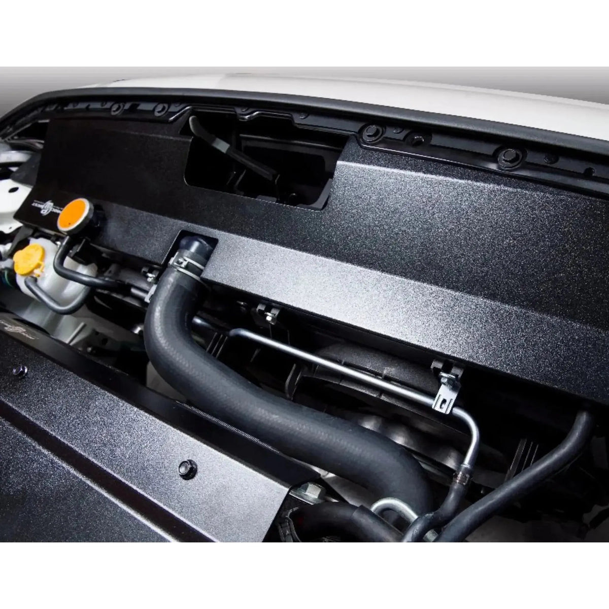 Process West Radiator Cover Black Non Factory Intake Subaru WRX / STI 2015-2021