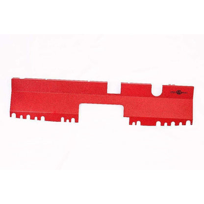Process West Radiator Cover Red Non Factory Intake Subaru WRX / STI 2015-2021