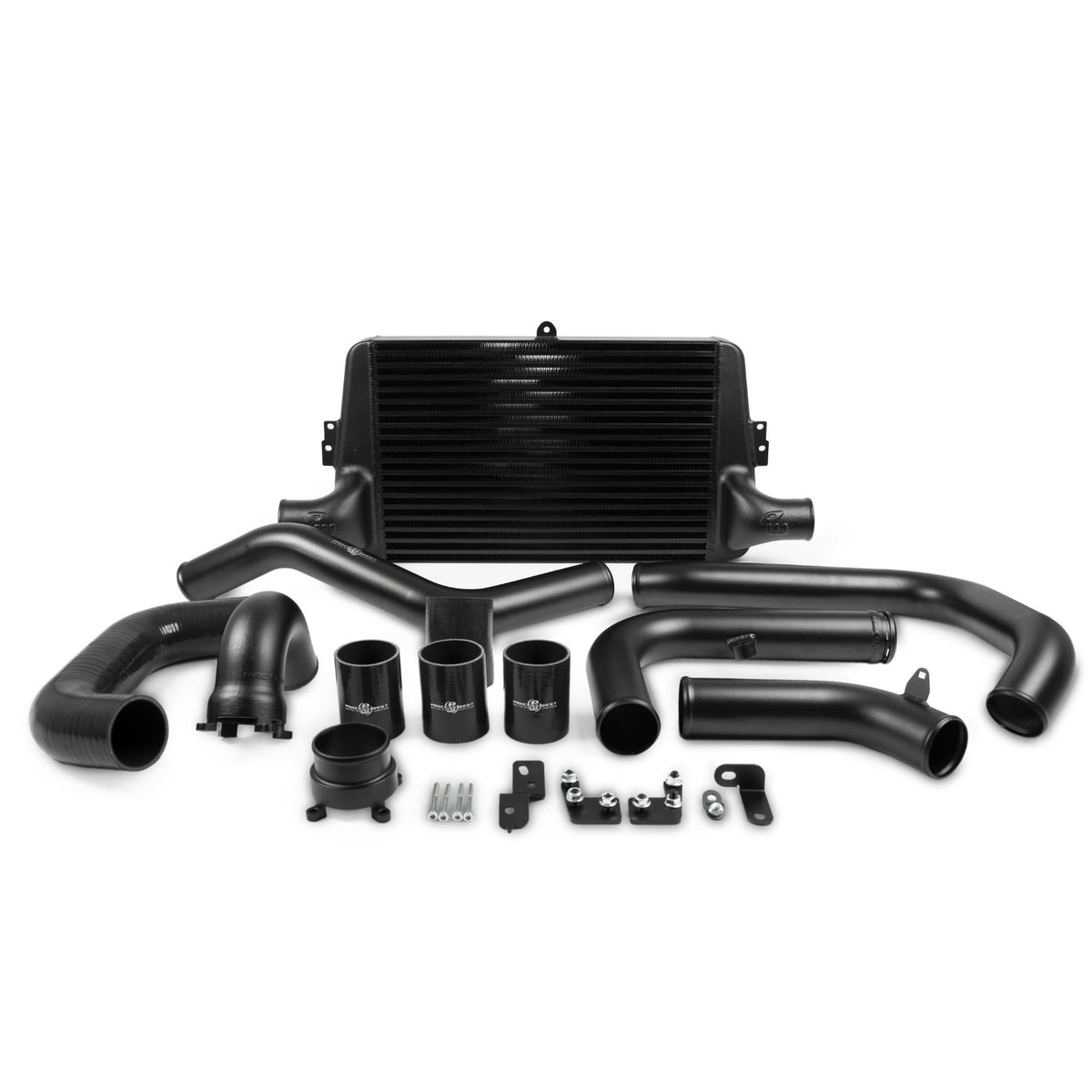 Process West Stage 1 Front Mount Intercooler Kit Black (PW Intake Fitment) Subaru WRX 2022-2026