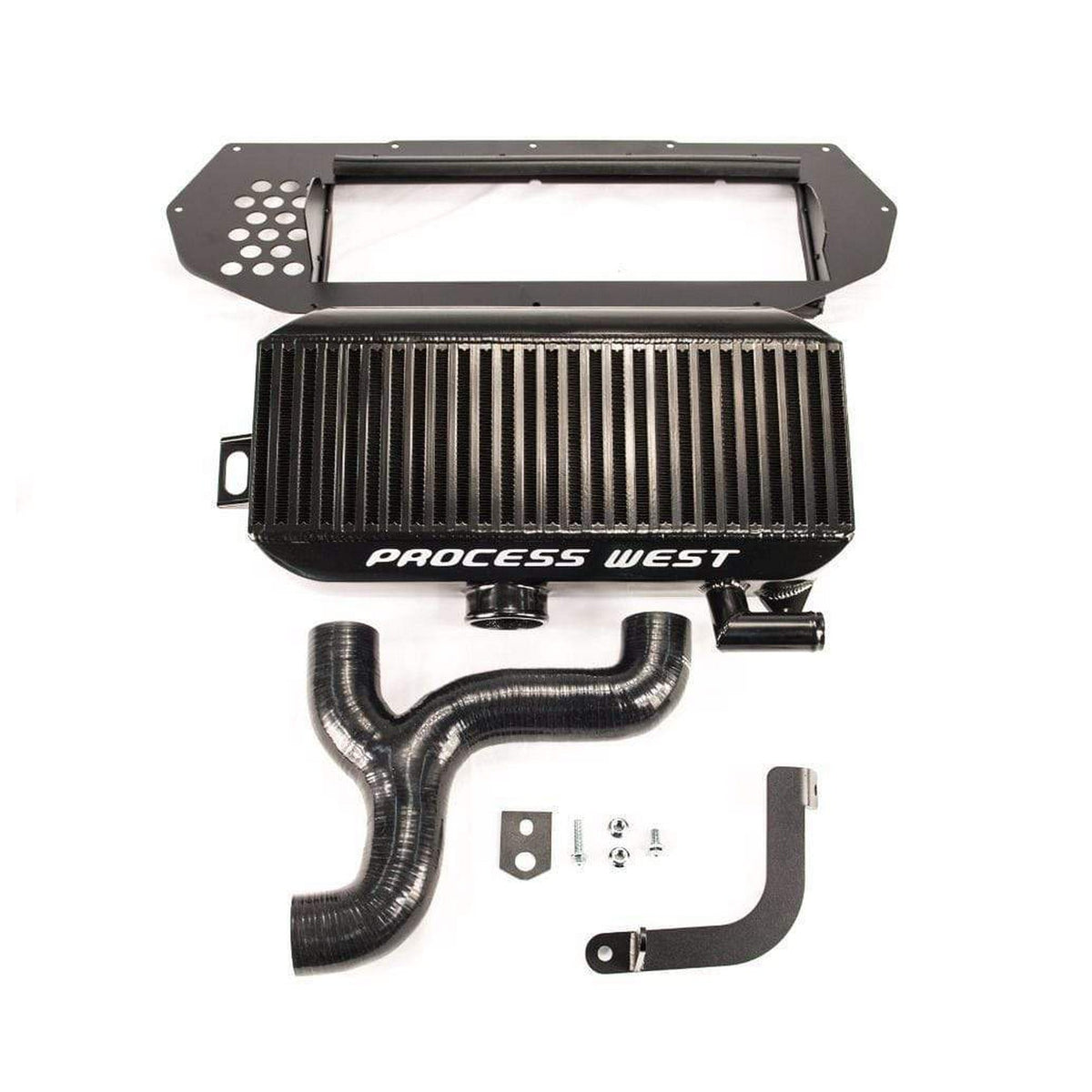 Process West JDM Top Mount Intercooler Kit Black Subaru Impreza WRX / STI 1997-1998 JDM ONLY